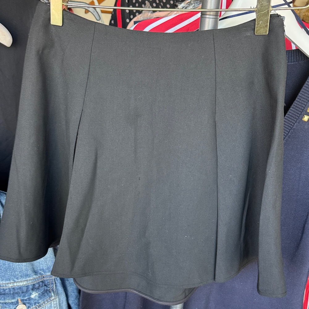 Elizabeth and James Black A-Line Skirt